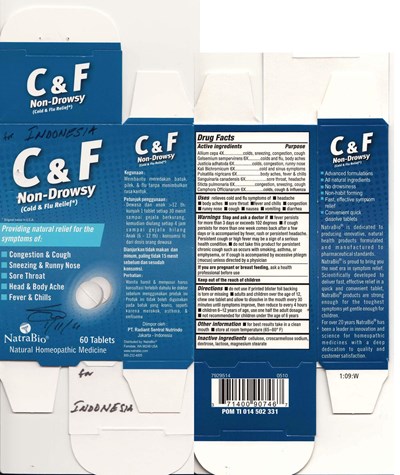 Cold &amp; Flu Indonesia Carton (Cf Ind Carton)